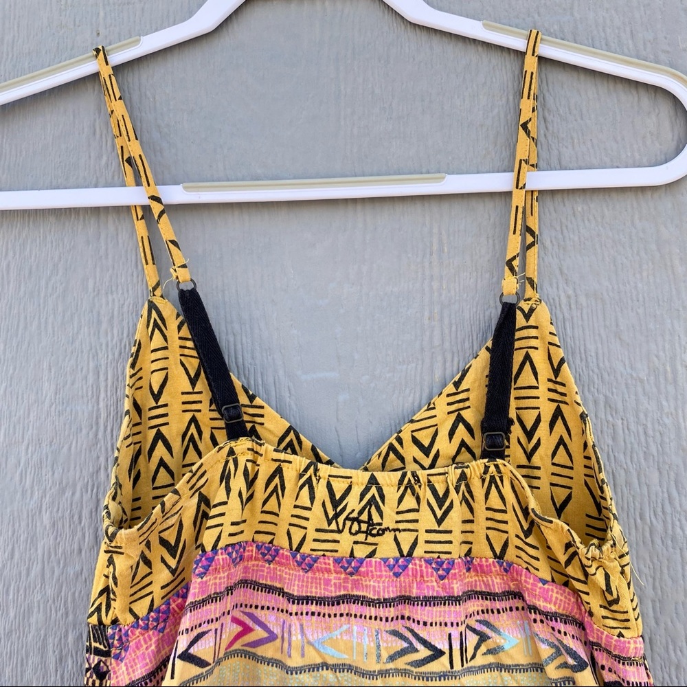 Volcom Small Euc Spaghetti Strap Mini Knee Length… - image 4